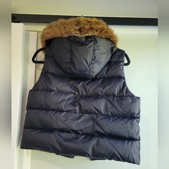 Gap cropped vest with detachable fur - Picture 4 of 4